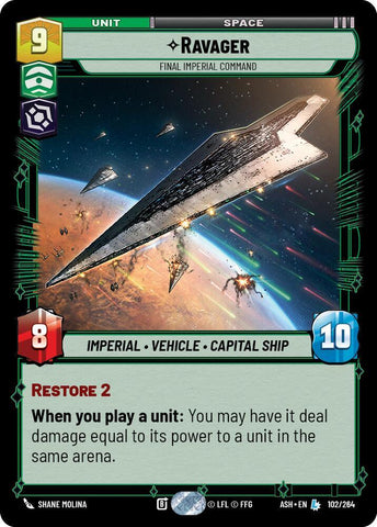 Ravager - Final Imperial Command (Ashes of the Empire)(ASH-102/264)(L)