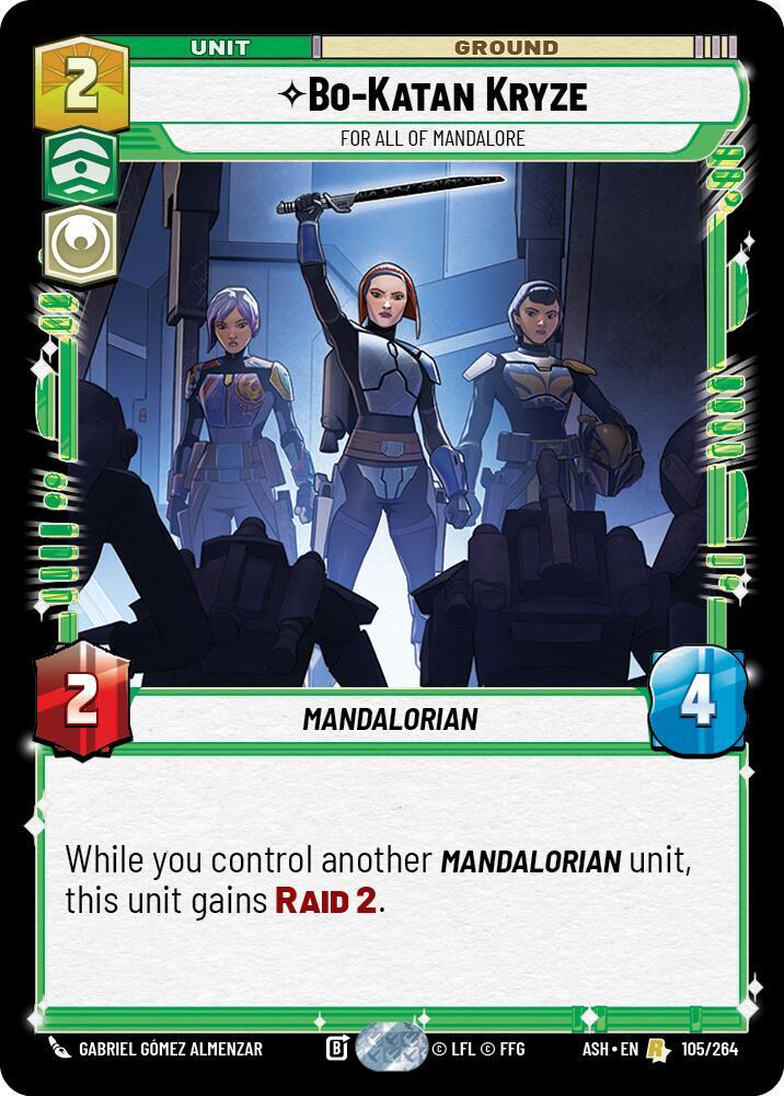 Bo-Katan Kryze - For All of Mandalore (Ashes of the Empire)(ASH-105/264)(R)