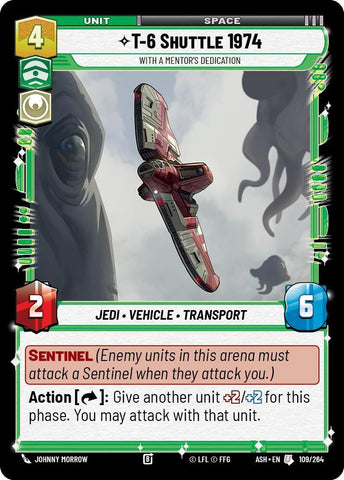 T-6 Shuttle 1974 - With a Mentor's Dedication (Ashes of the Empire)(ASH-109/264)(U)