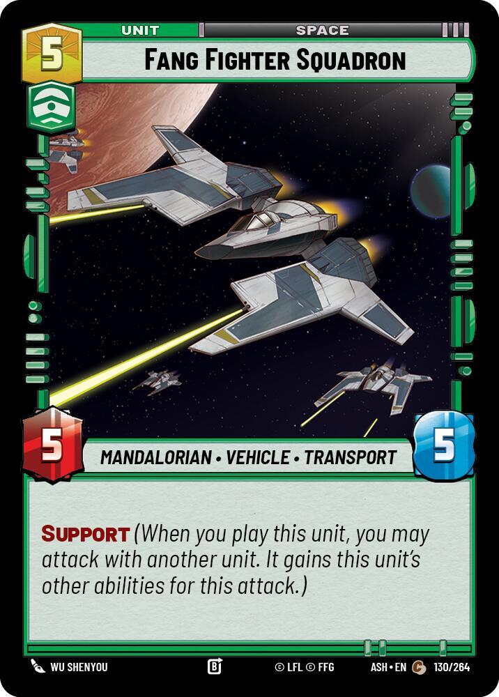 Fang Fighter Squadron (Ashes of the Empire)(ASH-130/264)(C)