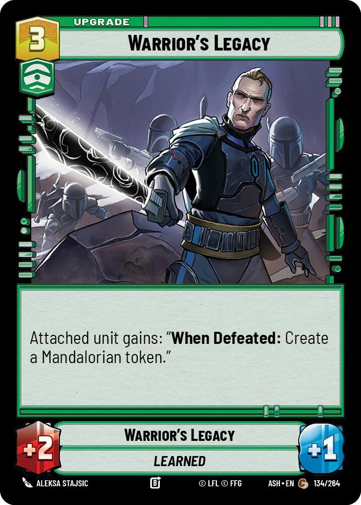 Warrior's Legacy (Ashes of the Empire)(ASH-134/264)(C)