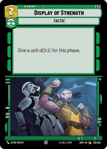 Display of Strength (Ashes of the Empire)(ASH-136/264)(C)