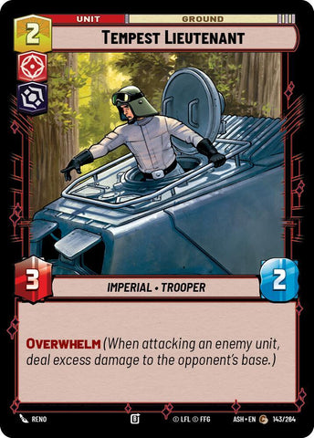 Tempest Lieutenant (Ashes of the Empire)(ASH-143/264)(C)
