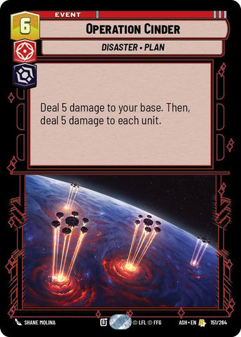 Operation Cinder (Ashes of the Empire)(ASH-151/264)(R)