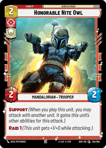 Honorable Nite Owl (Ashes of the Empire)(ASH-154/264)(C)