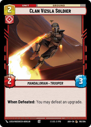 Clan Vizsla Soldier (Ashes of the Empire)(ASH-165/264)(C)