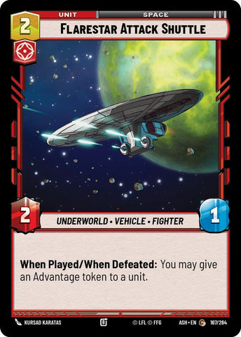 Flarestar Attack Shuttle (Ashes of the Empire)(ASH-167/264)(C)