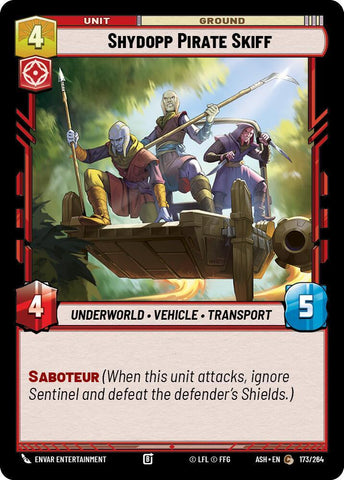Shydopp Pirate Skiff (Ashes of the Empire)(ASH-173/264)(C)