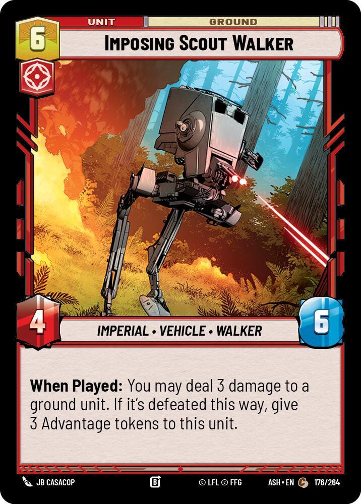 Imposing Scout Walker (Ashes of the Empire)(ASH-176/264)(C)