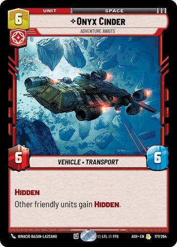 Onyx Cinder - Adventure Awaits (Ashes of the Empire)(ASH-177/264)(R)