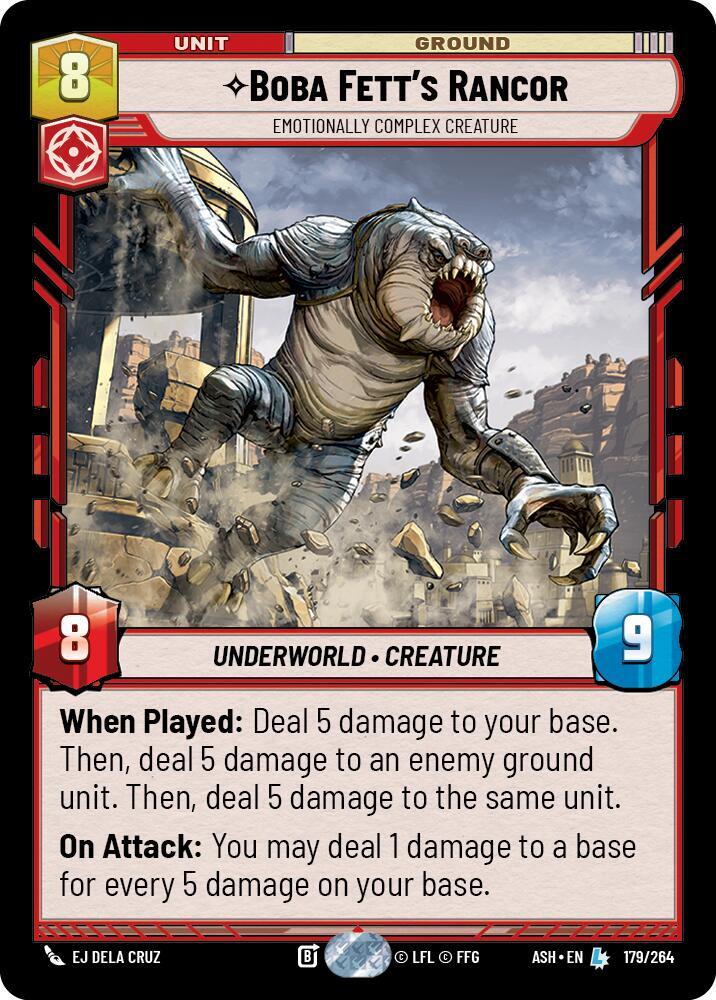 Boba Fett's Rancor - Emotionally Complex Creature (Ashes of the Empire)(ASH-179/264)(L)
