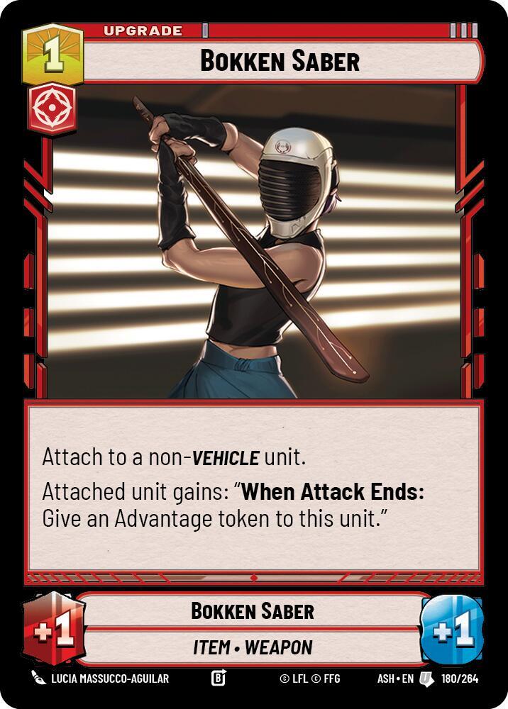 Bokken Saber (Ashes of the Empire)(ASH-180/264)(U)