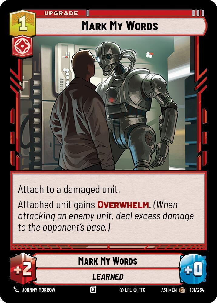 Mark My Words (Ashes of the Empire)(ASH-181/264)(C)