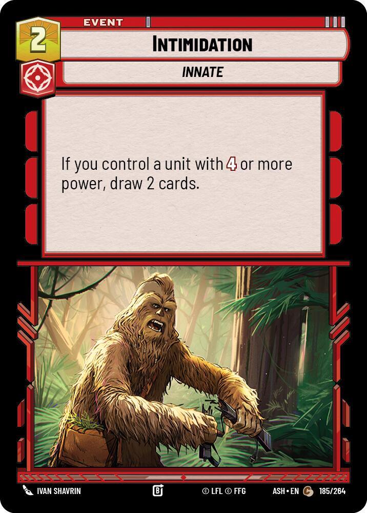 Intimidation (Ashes of the Empire)(ASH-185/264)(C)