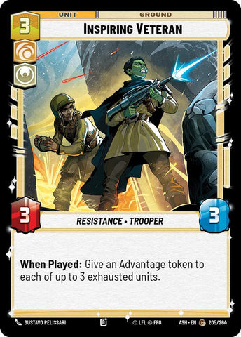 Inspiring Veteran (Ashes of the Empire)(ASH-205/264)(C)