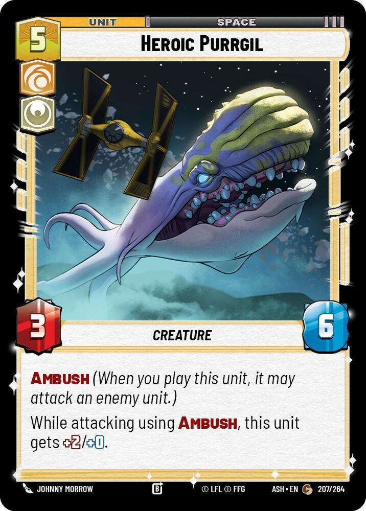 Heroic Purrgil (Ashes of the Empire)(ASH-207/264)(C)