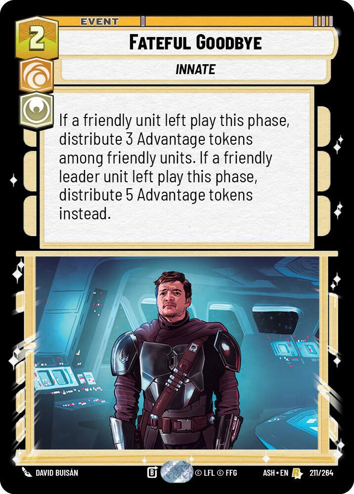 Fateful Goodbye (Ashes of the Empire)(ASH-211/264)(R)