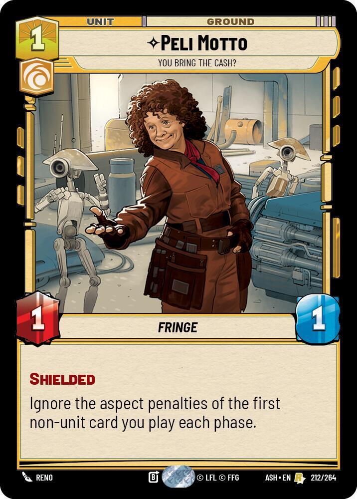 Peli Motto - You Bring the Cash? (Ashes of the Empire)(ASH-212/264)(R)