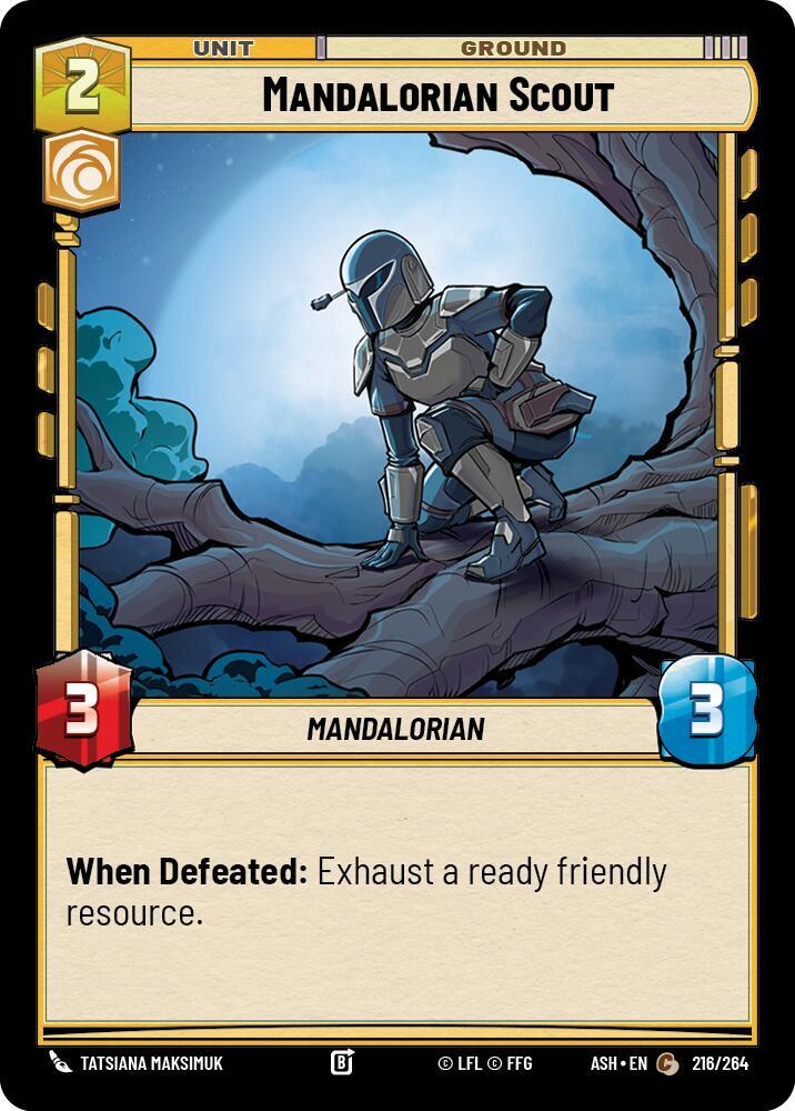 Mandalorian Scout (Ashes of the Empire)(ASH-216/264)(C)
