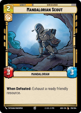 Mandalorian Scout (Ashes of the Empire)(ASH-216/264)(C)
