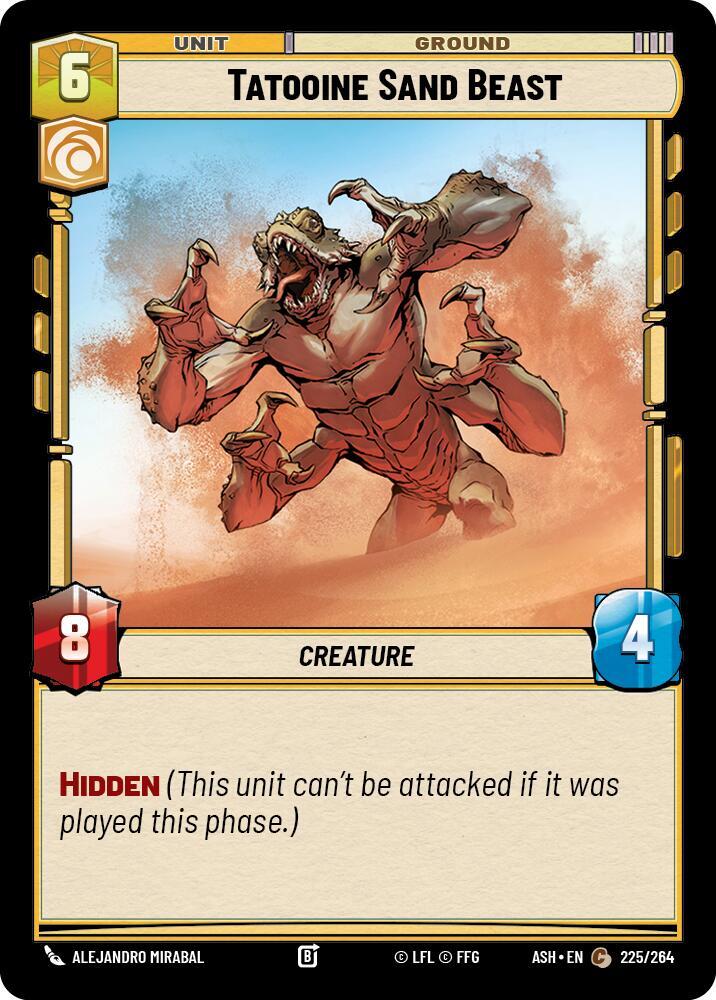 Tatooine Sand Beast (Ashes of the Empire)(ASH-225/264)(C)