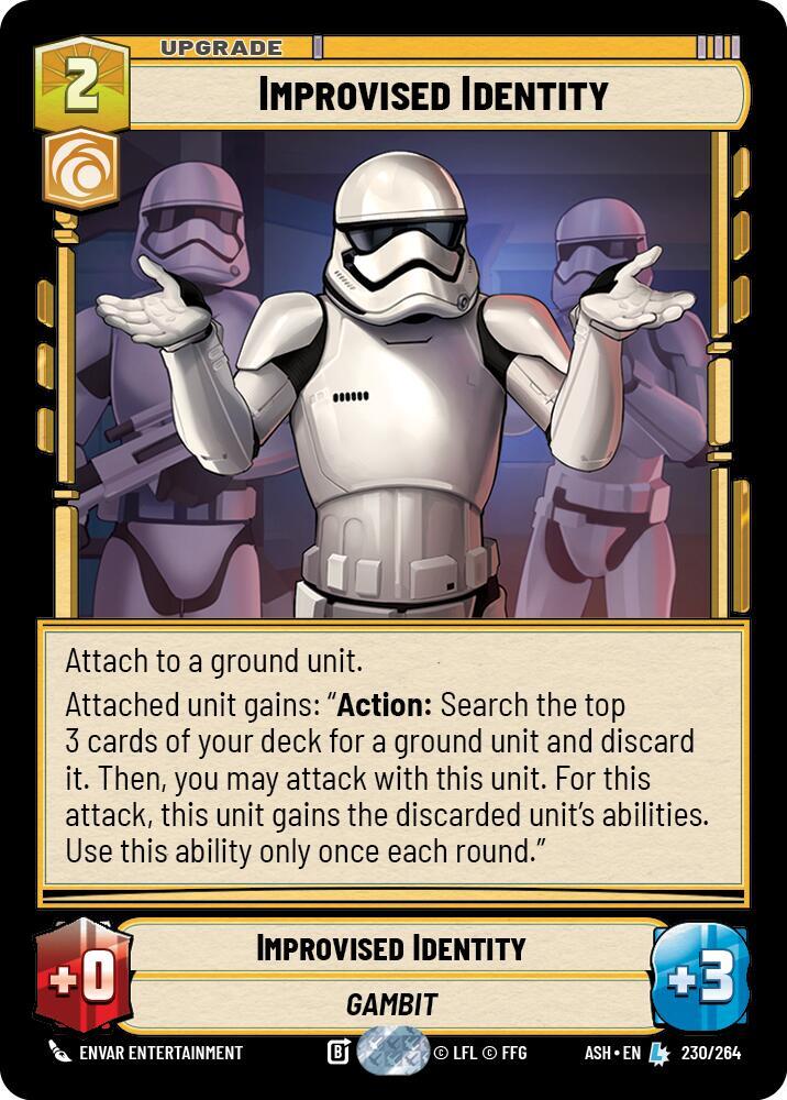 Improvised Identity (Ashes of the Empire)(ASH-230/264)(L)