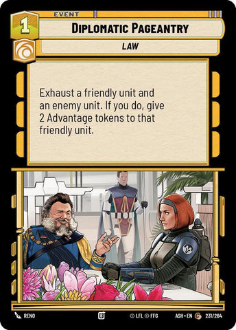 Diplomatic Pageantry (Ashes of the Empire)(ASH-231/264)(C)