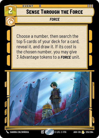 Sense Through the Force (Ashes of the Empire)(ASH-235/264)(R)