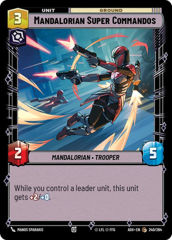 Mandalorian Super Commandos (Ashes of the Empire)(ASH-240/264)(C)