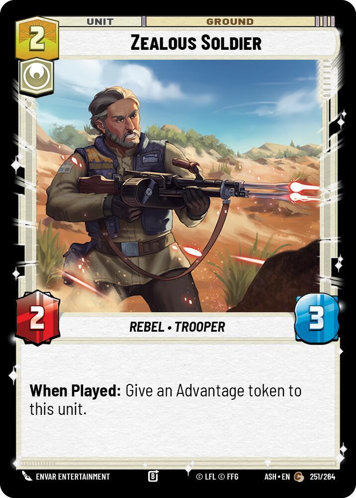 Zealous Soldier (Ashes of the Empire)(ASH-251/264)(C)