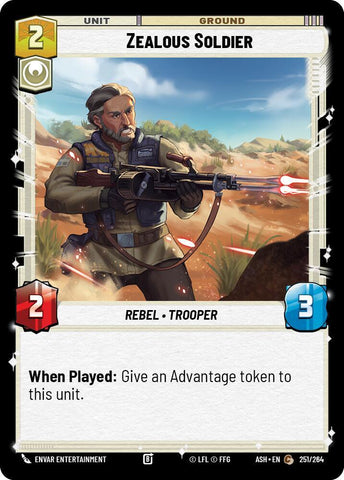 Zealous Soldier (Ashes of the Empire)(ASH-251/264)(C)