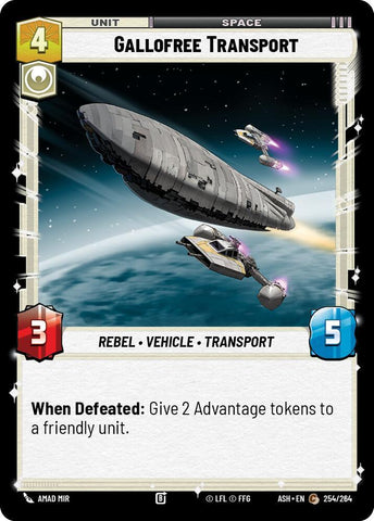 Gallofree Transport (Ashes of the Empire)(ASH-254/264)(C)