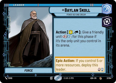 Baylan Skoll - Power Beyond Dream (Ashes of the Empire)(ASH-4/264)(C)