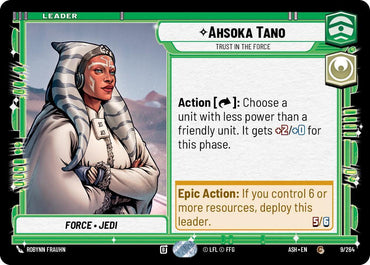 Ahsoka Tano - Trust in the Force (Ashes of the Empire)(ASH-9/264)(C)