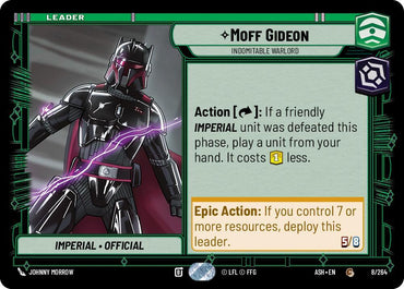 Moff Gideon - Indomitable Warlord (Ashes of the Empire)(ASH-8/264)(C)