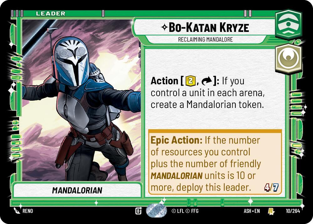 Bo-Katan Kryze - Reclaiming Mandalore (Ashes of the Empire)(ASH-10/264)(R)