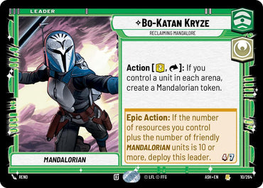 Bo-Katan Kryze - Reclaiming Mandalore (Ashes of the Empire)(ASH-10/264)(R)