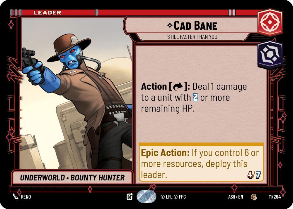 Cad Bane - Still Faster Than You (Ashes of the Empire)(ASH-11/264)(C)