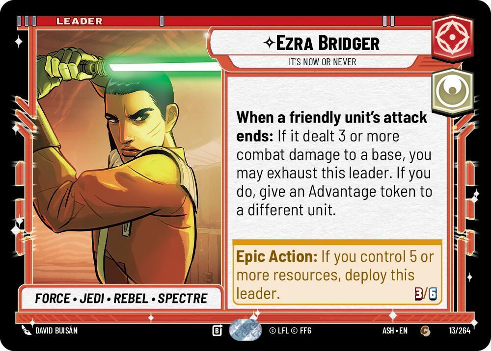 Ezra Bridger - It's Now or Never (Ashes of the Empire)(ASH-13/264)(C)