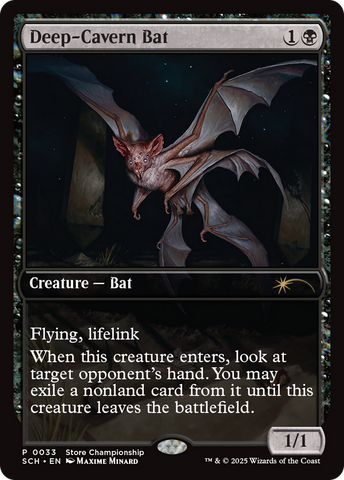 Deep-Cavern Bat [Store Championships 2025]