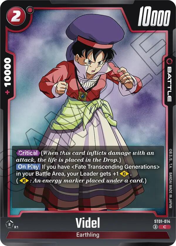 Videl [Foil] (ST01-014)(C)