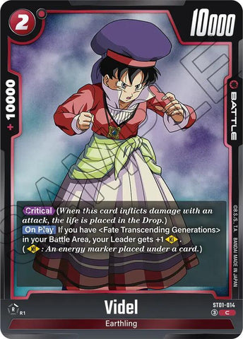Videl [Foil] (ST01-014)(C)