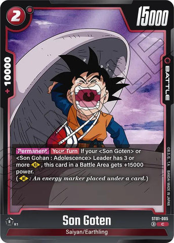 Son Goten [005] [Foil] (ST01-005)(C)