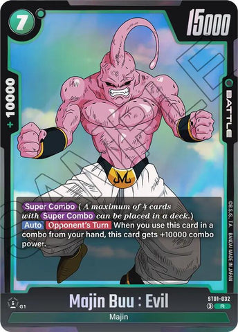Majin Buu : Evil [032] [Foil] (ST01-032)(R)