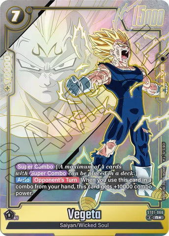 Vegeta [066] [Alternate Art] [Foil] (ST01-066)(R)