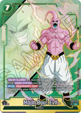 Majin Buu : Evil [032] [Alternate Art] [Foil] (ST01-032)(R)