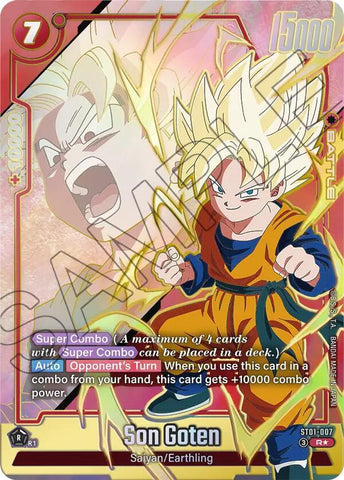 Son Goten [007] [Alternate Art] [Foil] (ST01-007)(R)