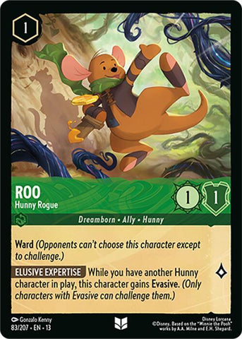Roo - Hunny Rogue (Attack of the Vine!)(13-83/204)(UN)