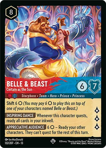 Belle & Beast - Certain as the Sun (Attack of the Vine!)(13-132/204)(SR)