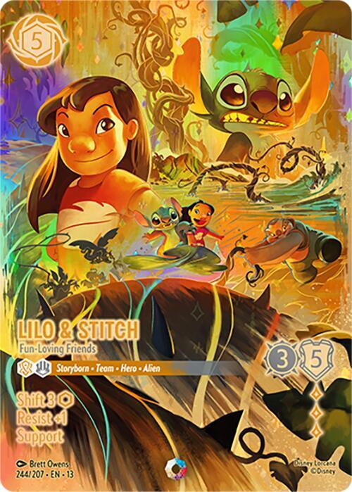Lilo & Stitch - Fun-Loving Friends (Iconic) (Attack of the Vine!)(13-244/204)(I)